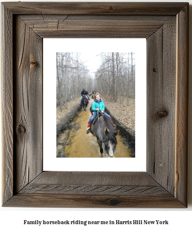 family horseback riding near me in Harris Hill, New York